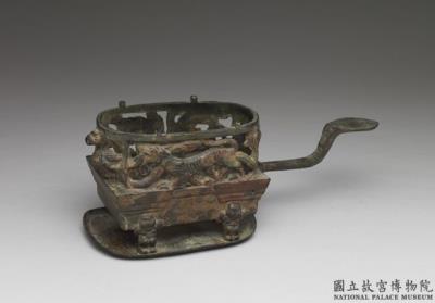 图片[2]-Stove with four spirit animals, Han Dynasty (206 BCE-220 CE)-China Archive